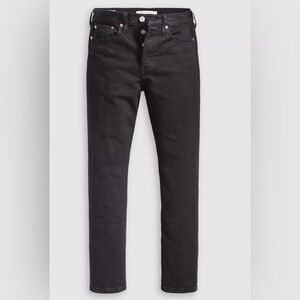 Levi's Women’s Dark Black Straight Jeans